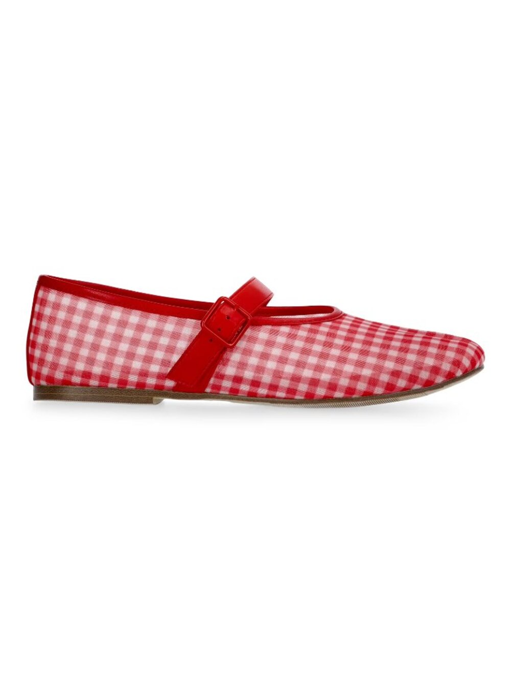 NEW Weekend Academy Girls Mesh Ballet Flats Red